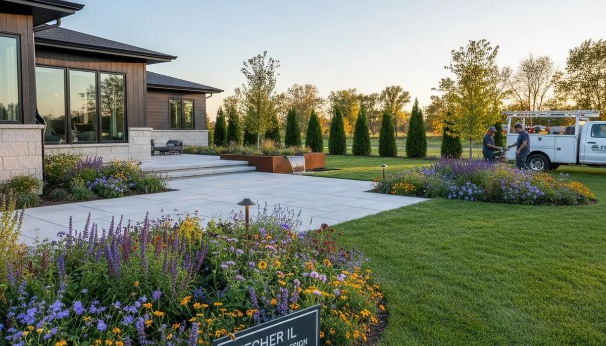 Landscaping service in Chicago, IL for residential and commercial outdoor maintenance