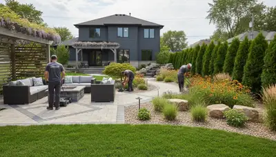 Chicago, IL landscaping services by Landscapers Chicago IL for residential and commercial properties