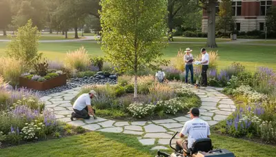 Chicago, IL landscaping services for residential and commercial yard maintenance