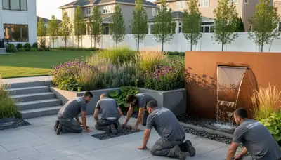 Chicago, IL landscaping services for residential and commercial properties by Landscapers Chicago IL