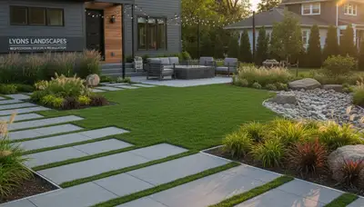 Landscaping crew serving Chicago, IL with professional lawn and garden maintenance