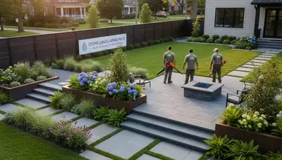 Landscape design and lawn care services in Chicago, IL for residential and commercial properties