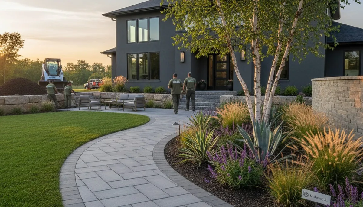 Chicago, IL landscaping services for residential and commercial properties by Landscapers Chicago IL