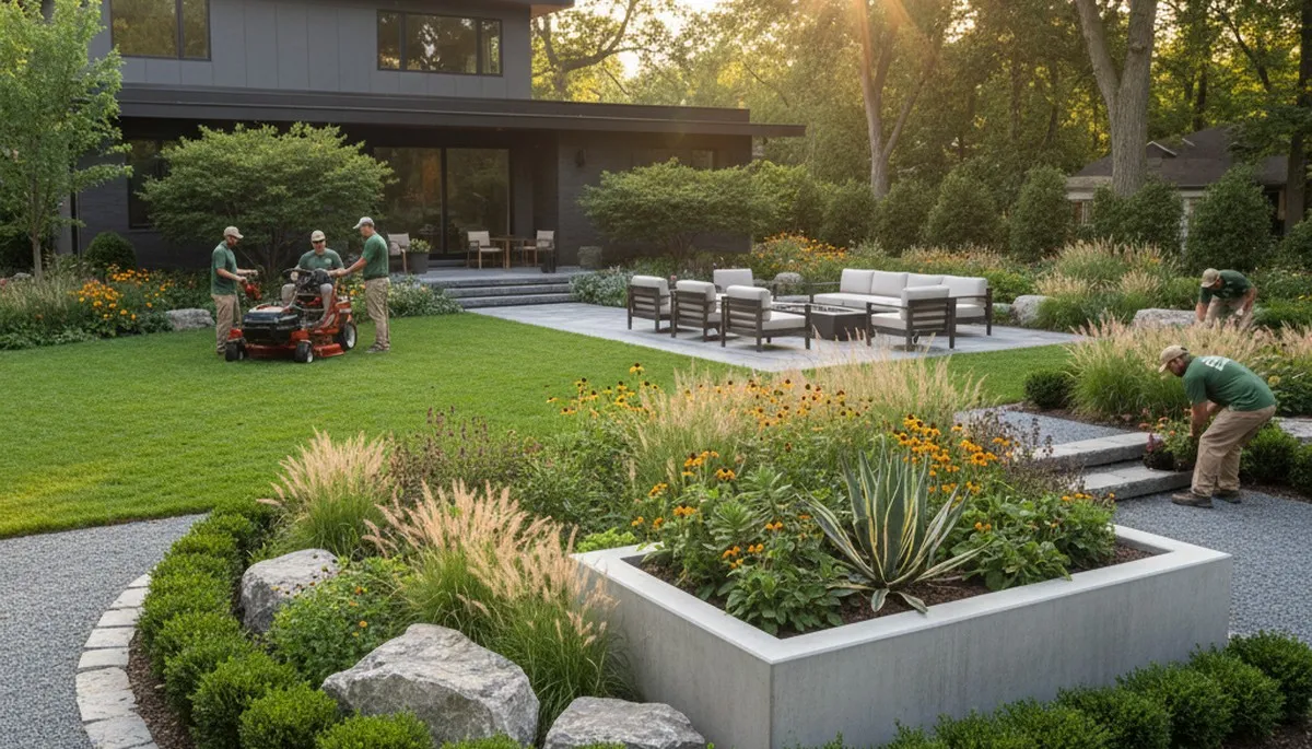 Landscaping services in Chicago, IL for residential and commercial properties