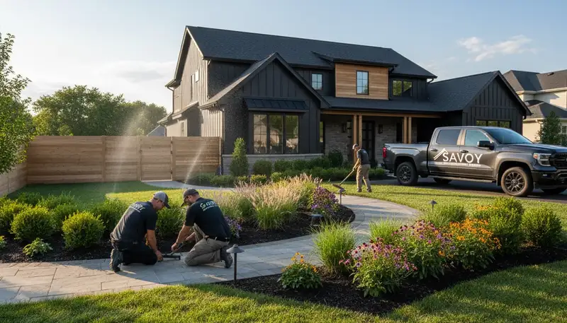 Chicago, IL landscaping service for residential and commercial lawn care, planting, and maintenance
