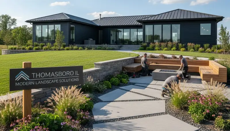 Landscaping services in Chicago, IL for residential and commercial outdoor maintenance
