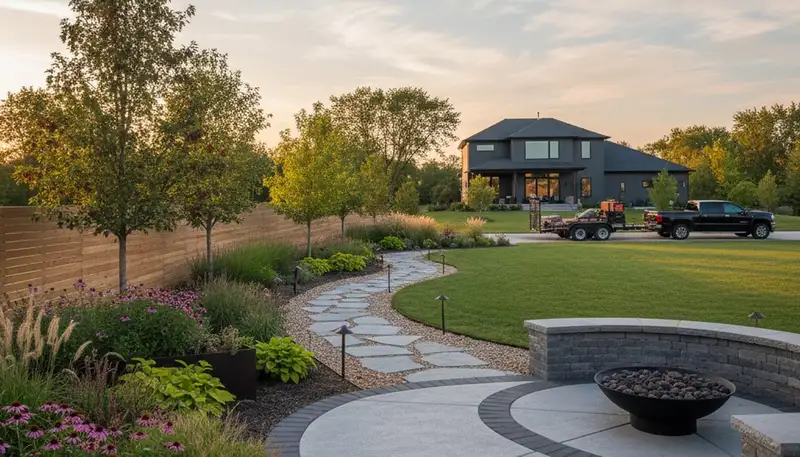 Landscaping service in Chicago, IL for residential and commercial outdoor maintenance