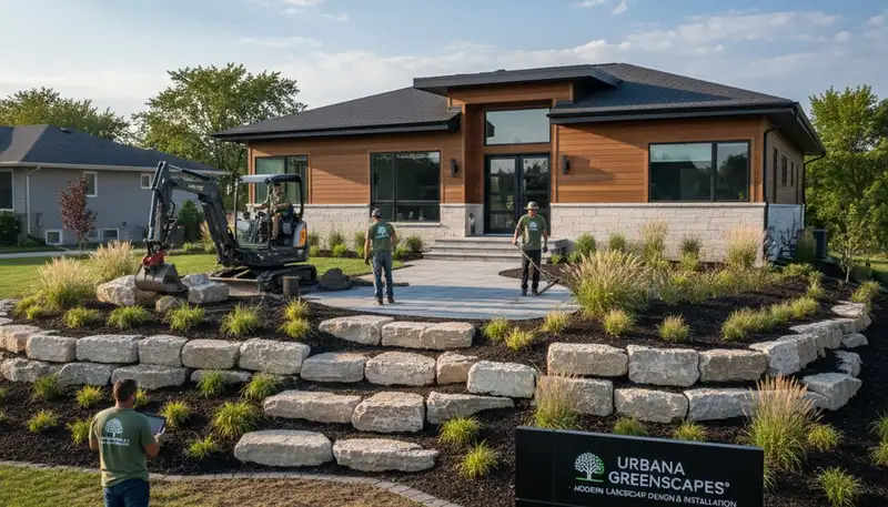 Chicago, IL landscaping services for residential and commercial outdoor maintenance